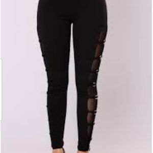 Mesh leggings